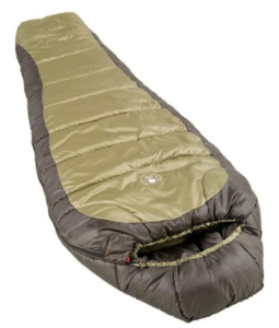 Coleman cold weather mummy sleeping bag