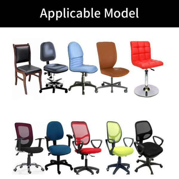 Modern Spandex Computer Chair Cover in 9 Colors 5